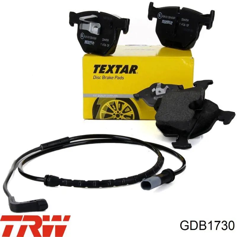 Comprar GDB1730 TRW Pastillas de freno traseras