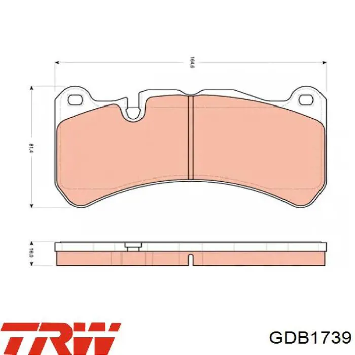 Comprar 673012041 Maserati Pastillas delanteras de freno