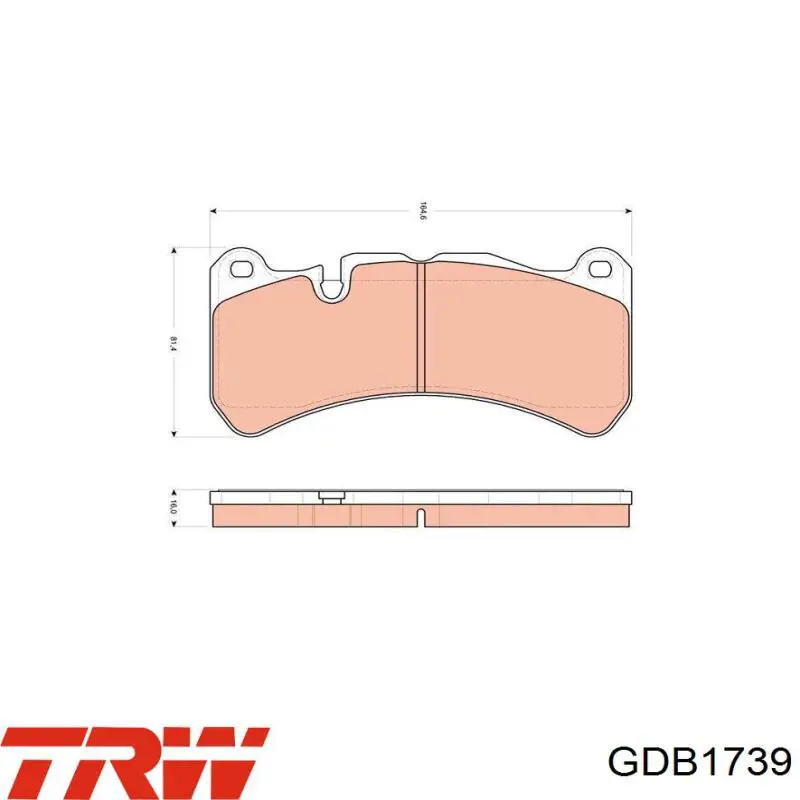 Comprar 673012041 Maserati Pastillas delanteras de freno