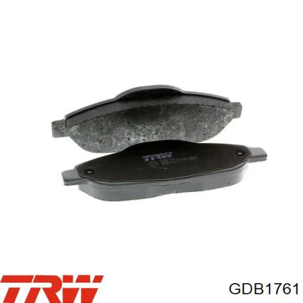Pastillas de freno delanteras TRW GDB1761