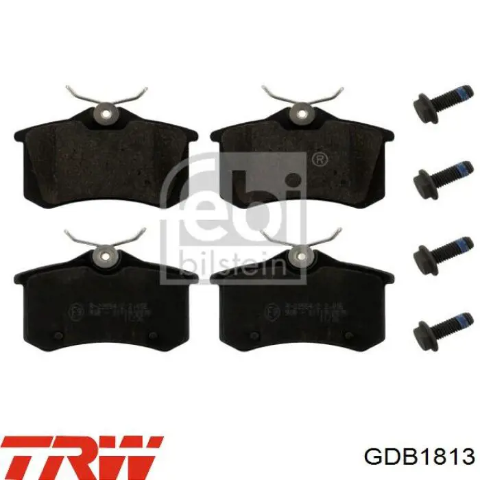 Pastillas de freno traseras Peugeot 208 CA, CC