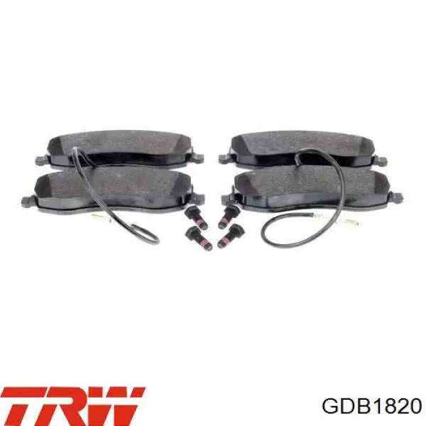 Pastillas de freno GDB1820 TRW