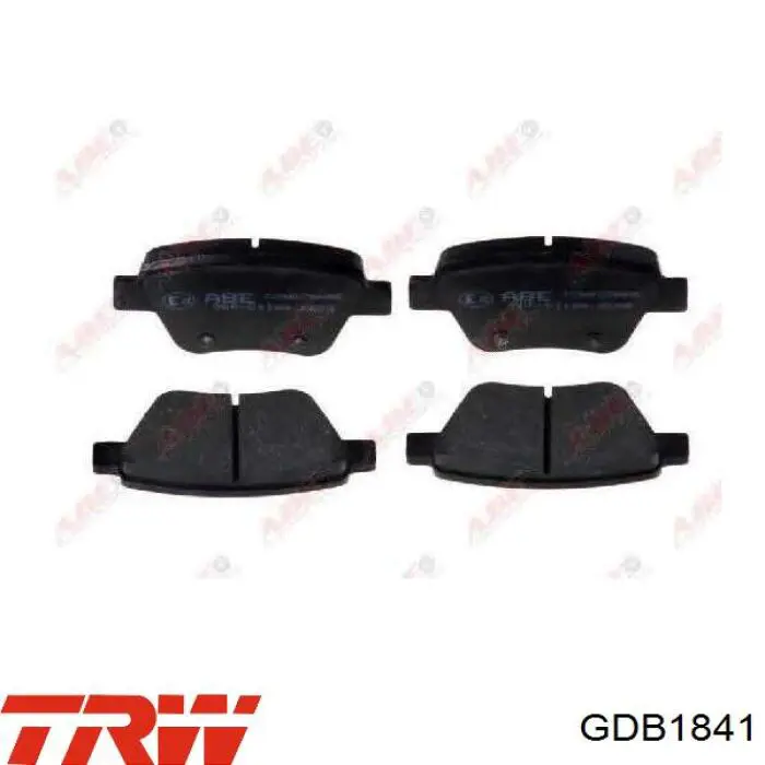 Pastillas de freno traseras Volkswagen Jetta 6 162, 163, AV3, AV2, AY2, AY3