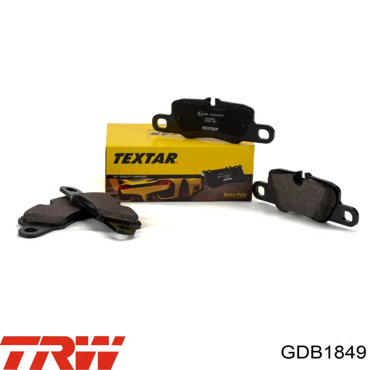Comprar GDB1849 TRW Pastillas de freno traseras