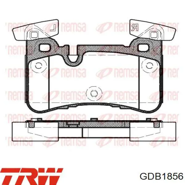 Comprar A6420782081 Mercedes Pastillas de freno traseras
