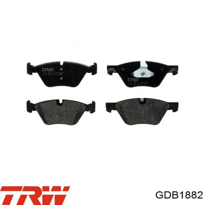 Comprar GDB1882 TRW Pastillas delanteras de freno