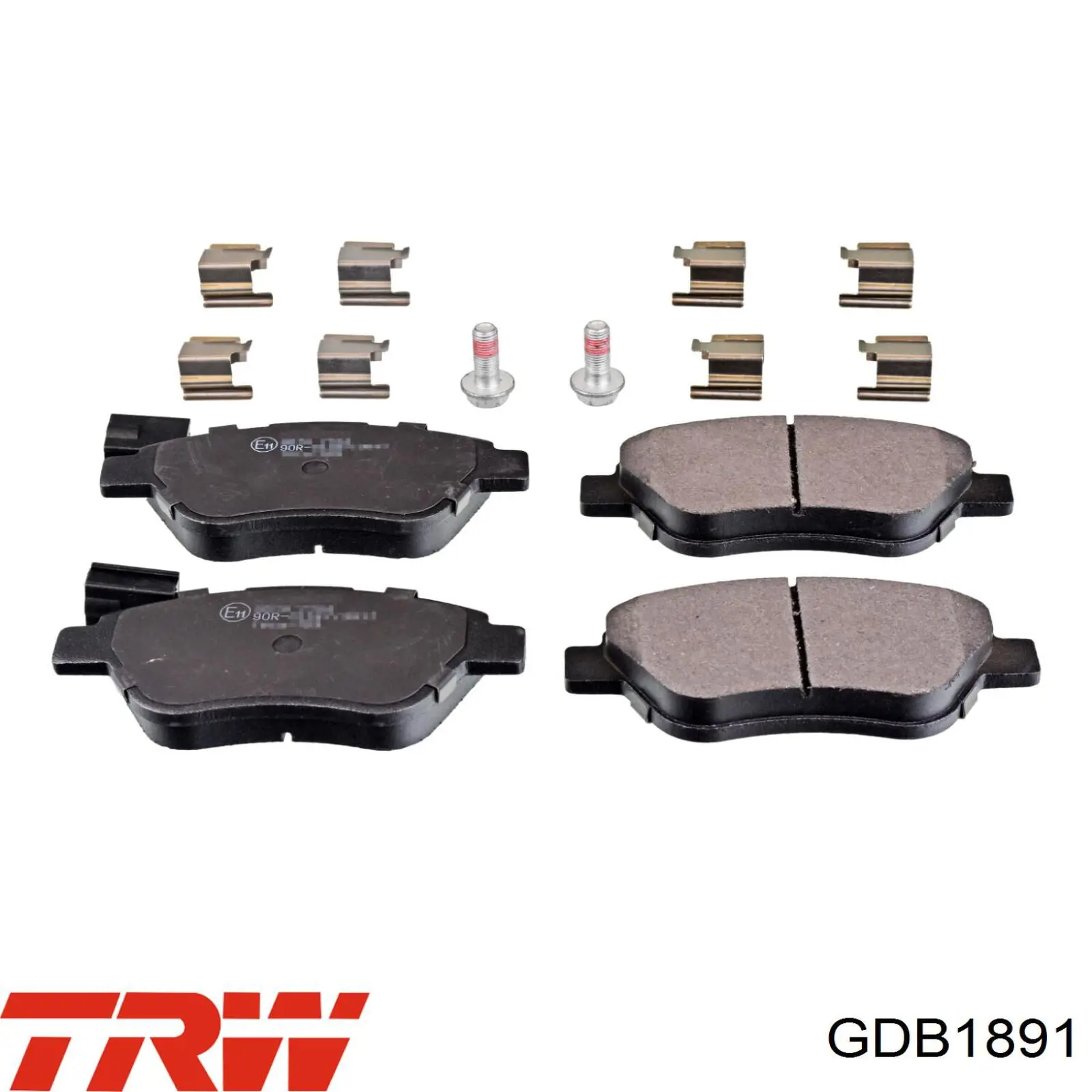 Comprar GDB1891 TRW Pastillas delanteras de freno