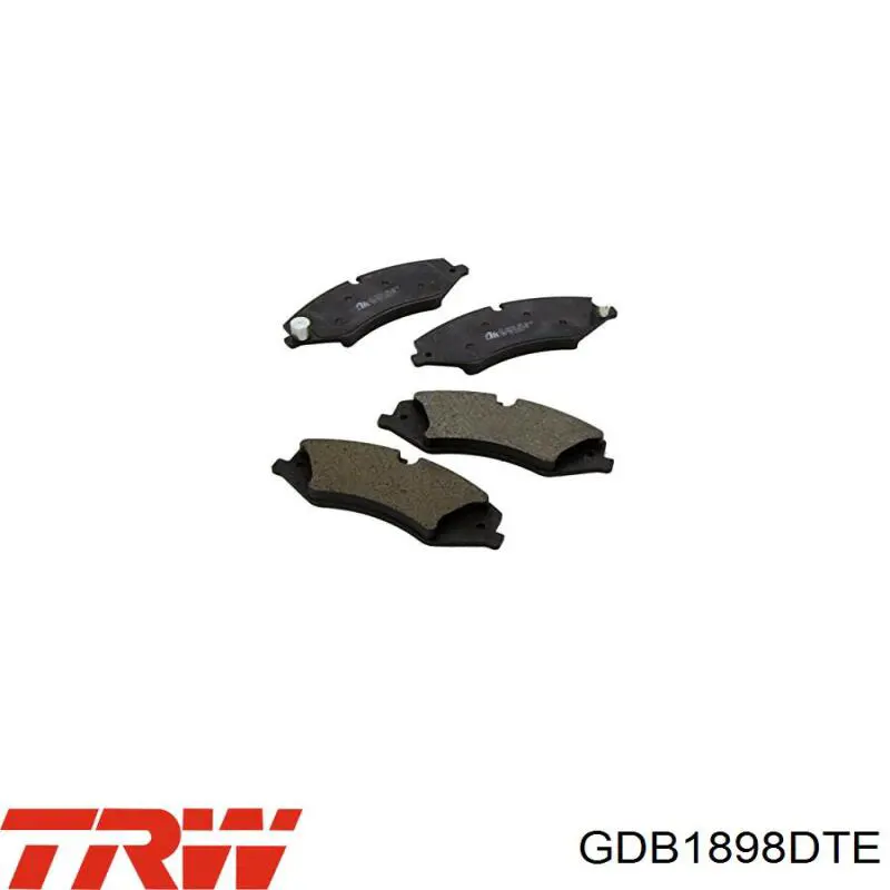 Comprar GDB1898DTE TRW Pastillas delanteras de freno