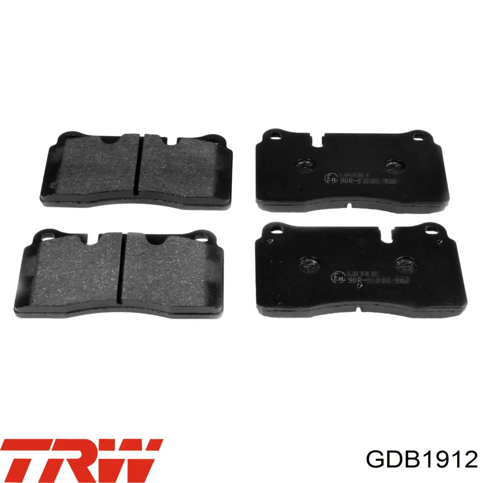 Pastillas de freno GDB1912 TRW