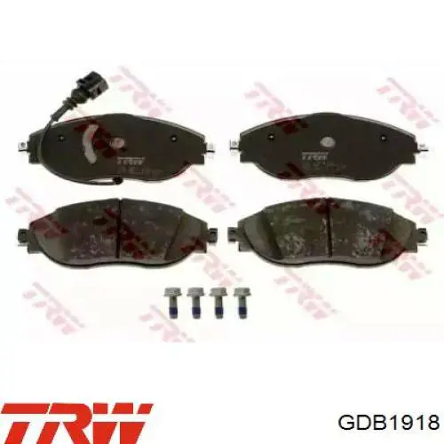 Comprar GDB1918 TRW Pastillas delanteras de freno