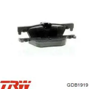 Comprar GDB1919 TRW Pastillas de freno traseras