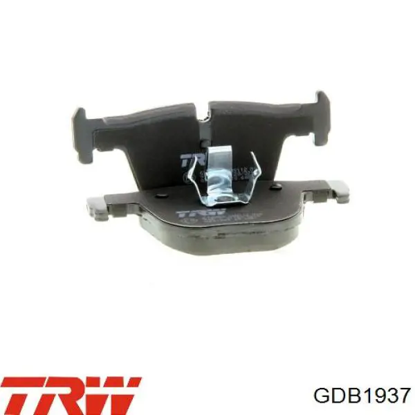 Comprar GDB1937 TRW Pastillas de freno traseras
