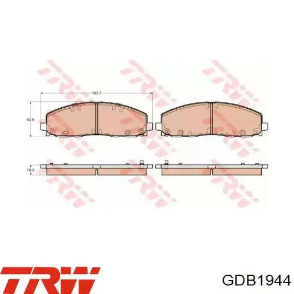 573411J Jurid/Bendix Pastillas delanteras