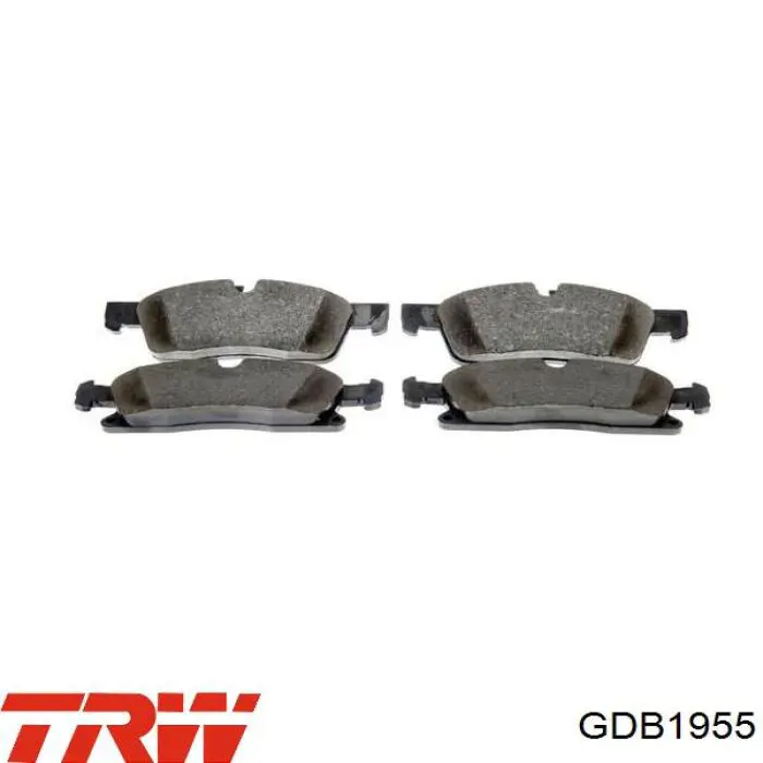 Comprar GDB1955 TRW Pastillas delanteras de freno