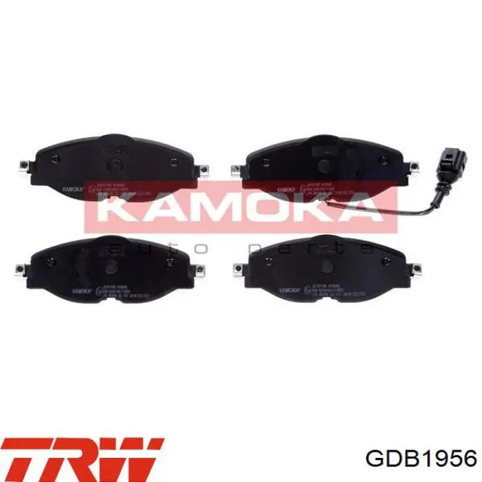 Pastillas de freno delanteras Volkswagen Tiguan 1 5N1, 5N2