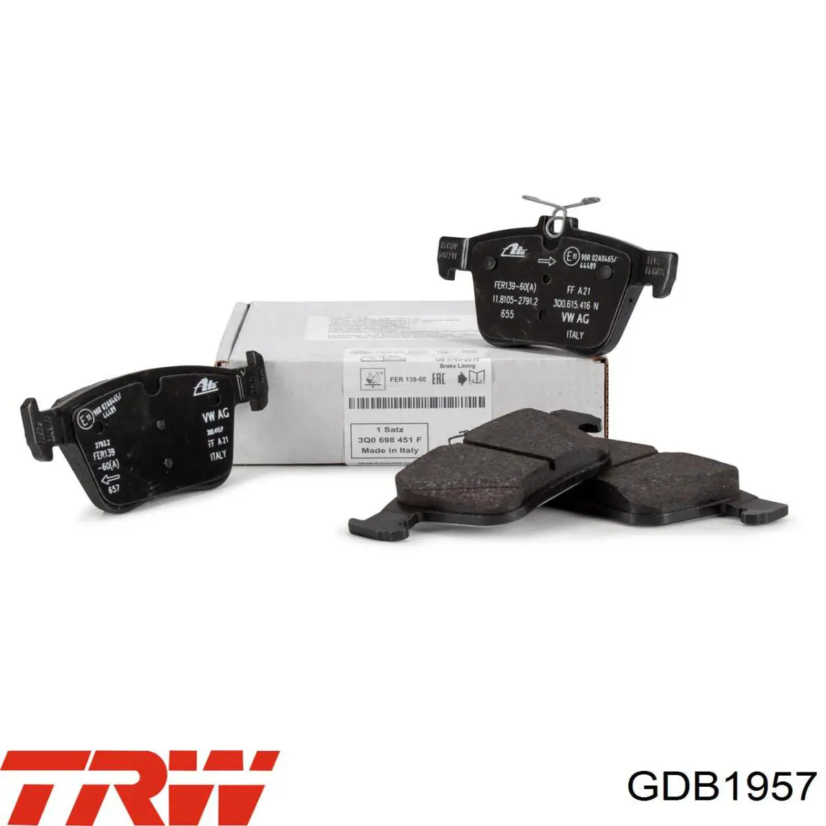 Pastillas traseras de freno TRW GDB1957 precio, desde 24,84 EUR