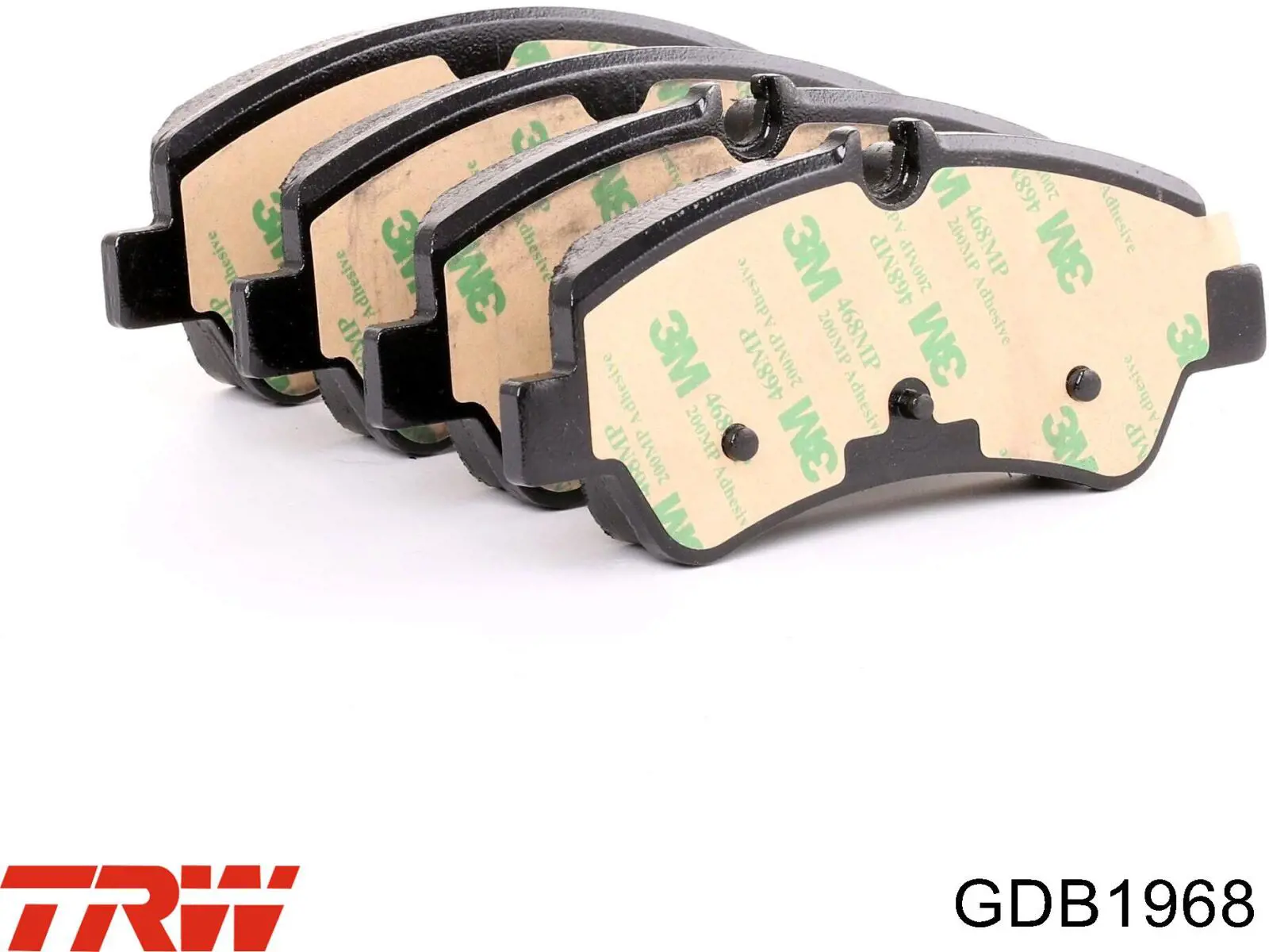 Comprar GDB1968 TRW Pastillas de freno traseras