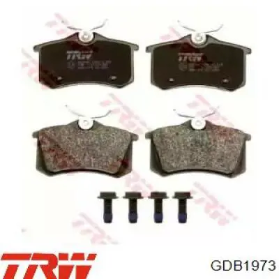 Pastillas traseras de freno TRW GDB1973 precio, desde 21,31 EUR