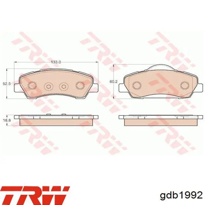 Pastillas de freno delanteras Citroen C4