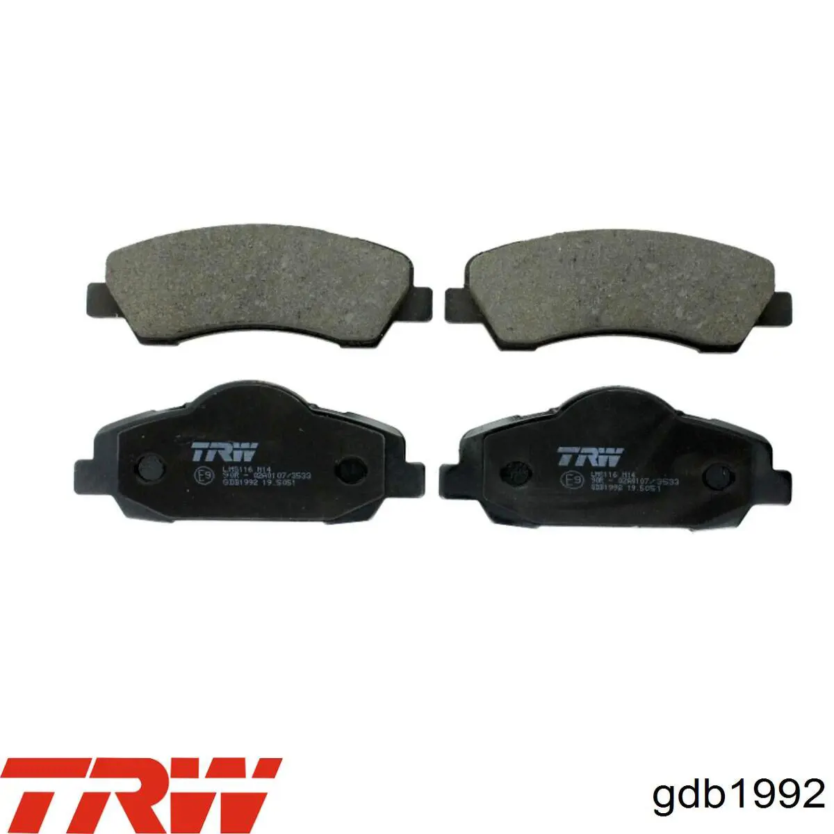 Pastillas de freno delanteras Citroen C4