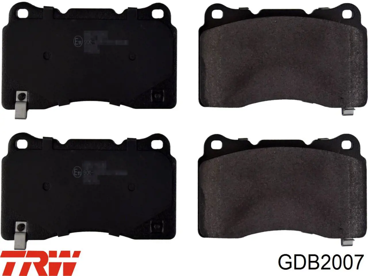 Comprar GDB2007 TRW Pastillas delanteras de freno