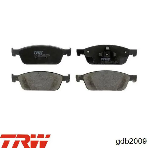 Pastillas de freno delanteras Ford Focus 3 CB8