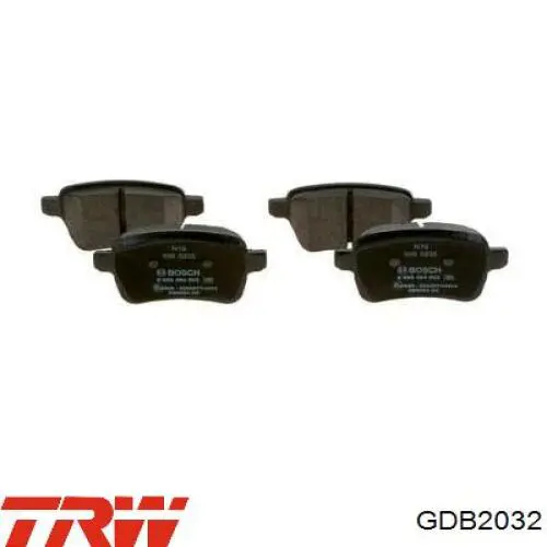 DP22249 EBC Brakes pastillas de freno traseras