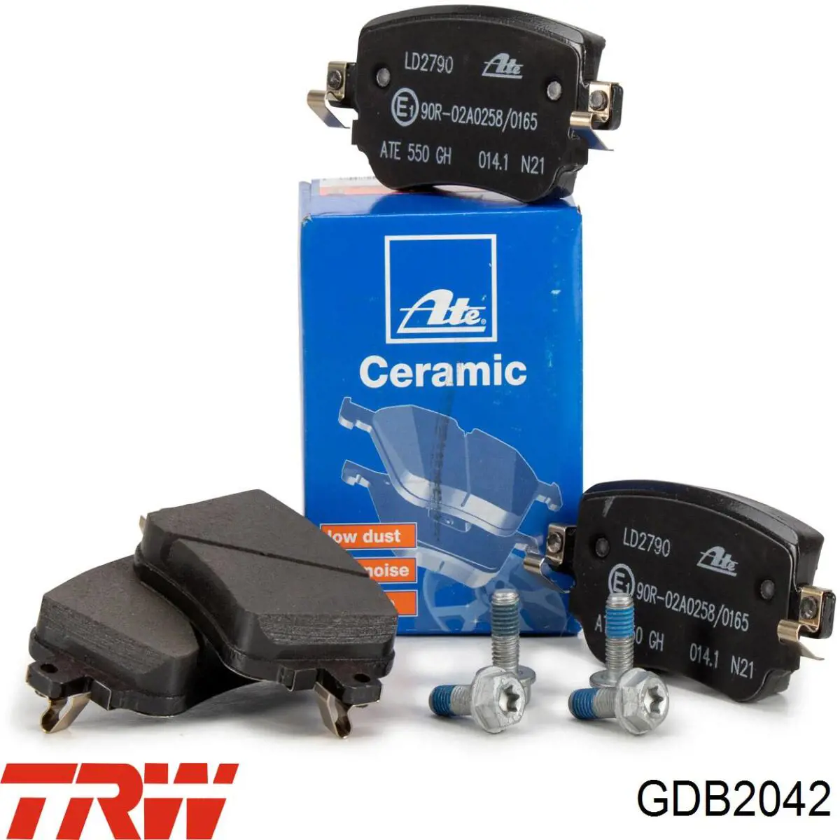 Pastillas de freno traseras Volkswagen Caddy 4 SAB, SAJ