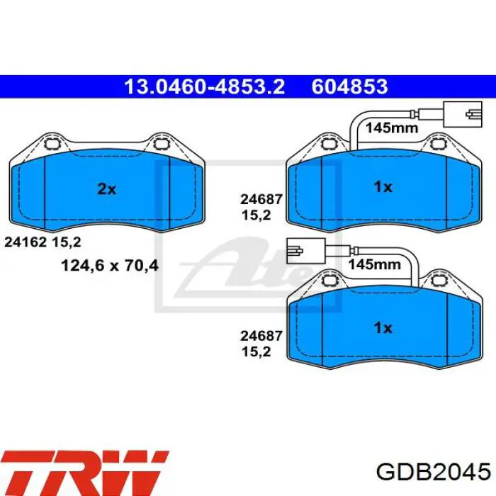 FD7333A Necto Pastillas delanteras