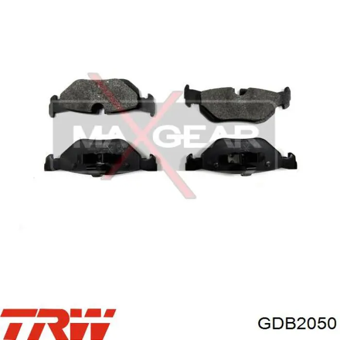 Comprar GDB2050 TRW Pastillas de freno traseras