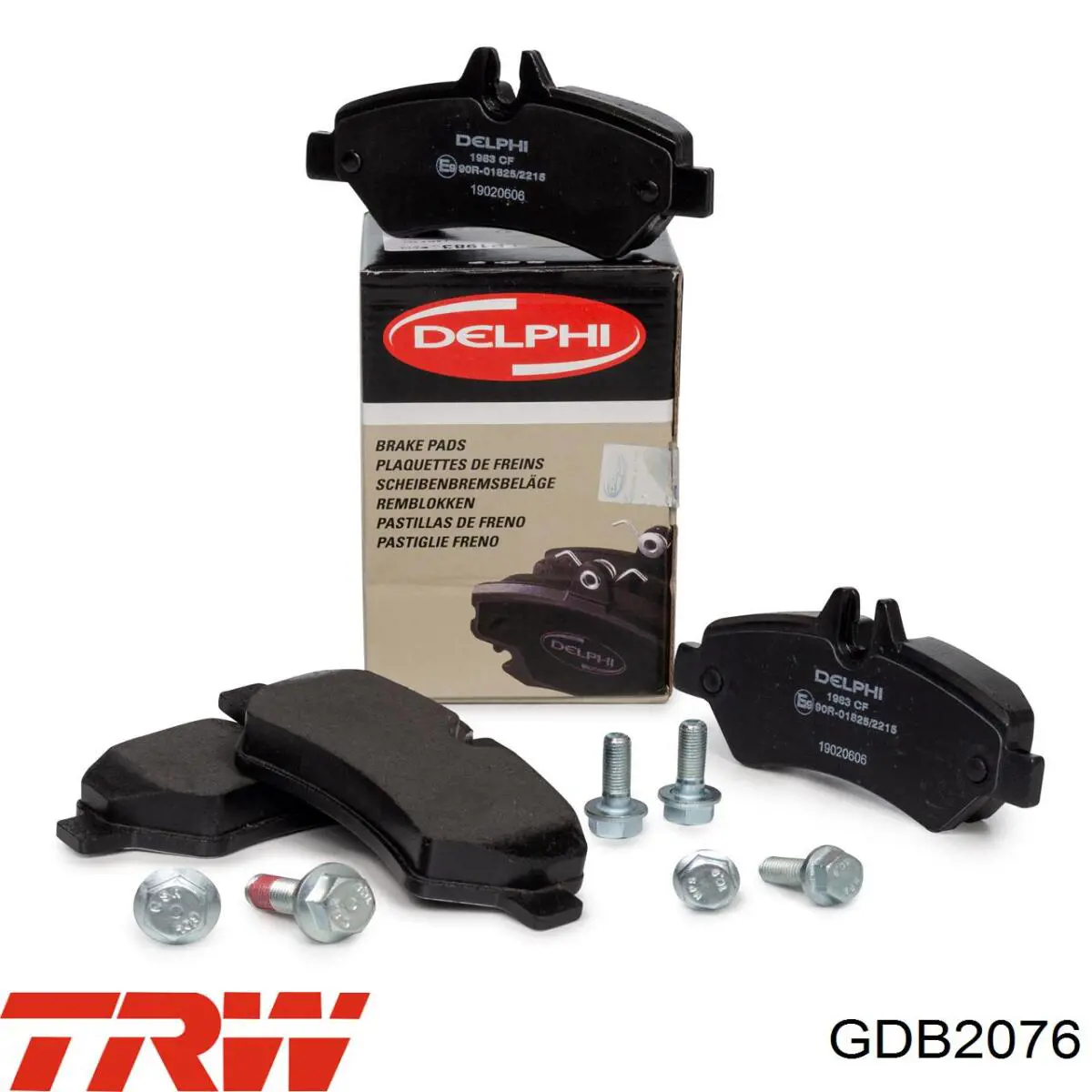 Comprar GDB2076 TRW Pastillas de freno traseras