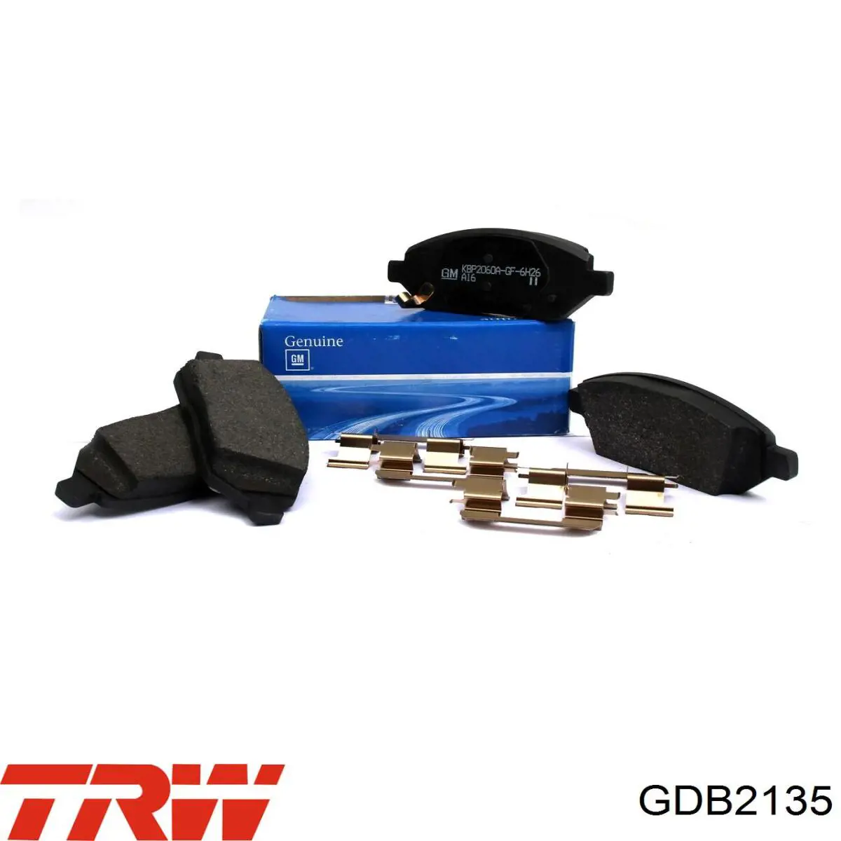 Comprar GDB2135 TRW Pastillas delanteras de freno
