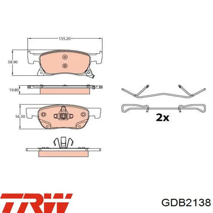 8DB 355 024-771 HELLA pastillas de freno delanteras