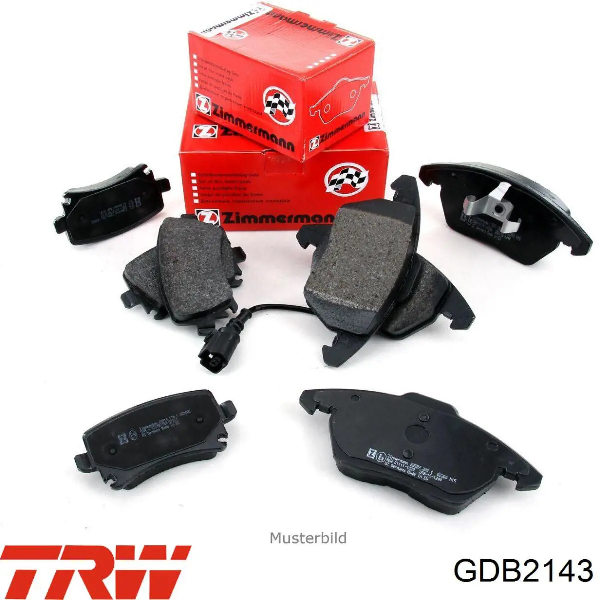 Pastillas de freno delanteras Volkswagen Tiguan 1 5N1, 5N2