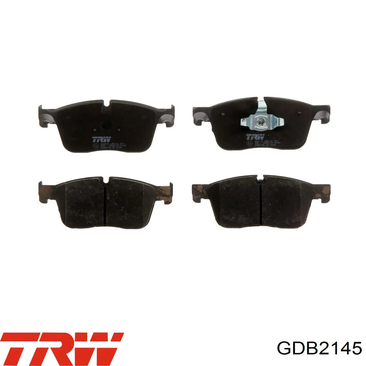 Comprar GDB2145 TRW Pastillas delanteras de freno