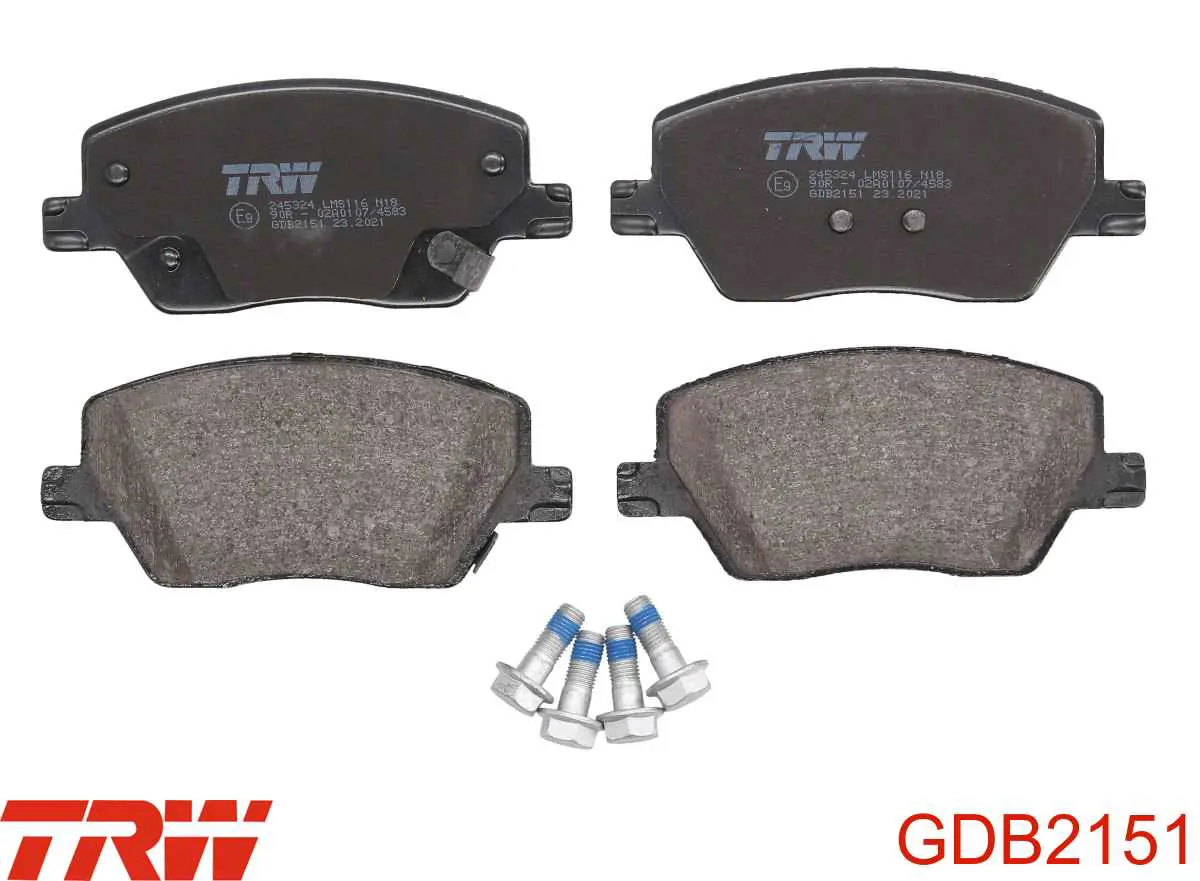 Pastillas de freno 77368368 Fiat/Alfa/Lancia