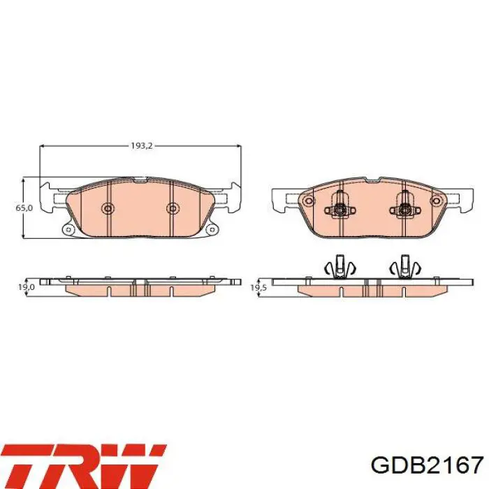 Pastillas freno delanteras Ford F2GZ2001A precio, desde 43,26 EUR