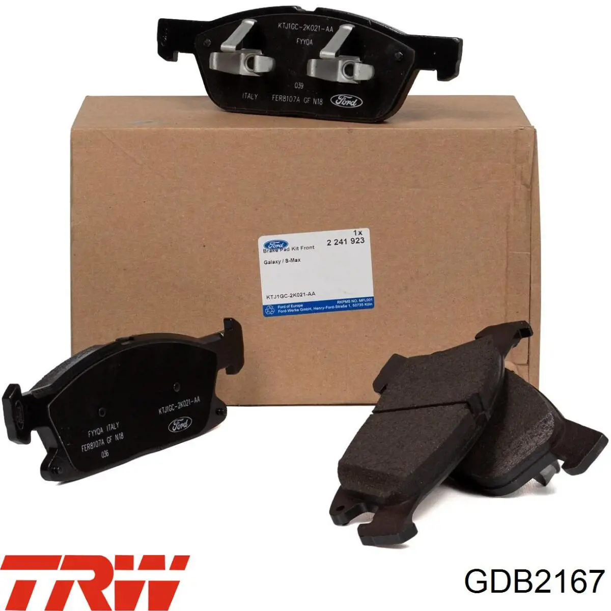Comprar BRF2014 Ford Pastillas delanteras de freno