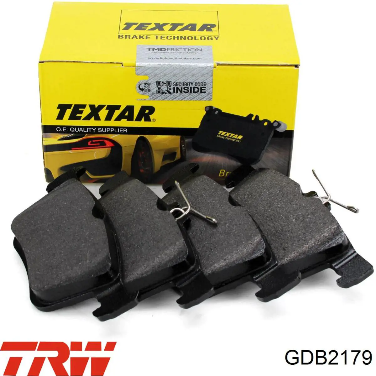 Pastillas de freno traseras GDB2179 TRW