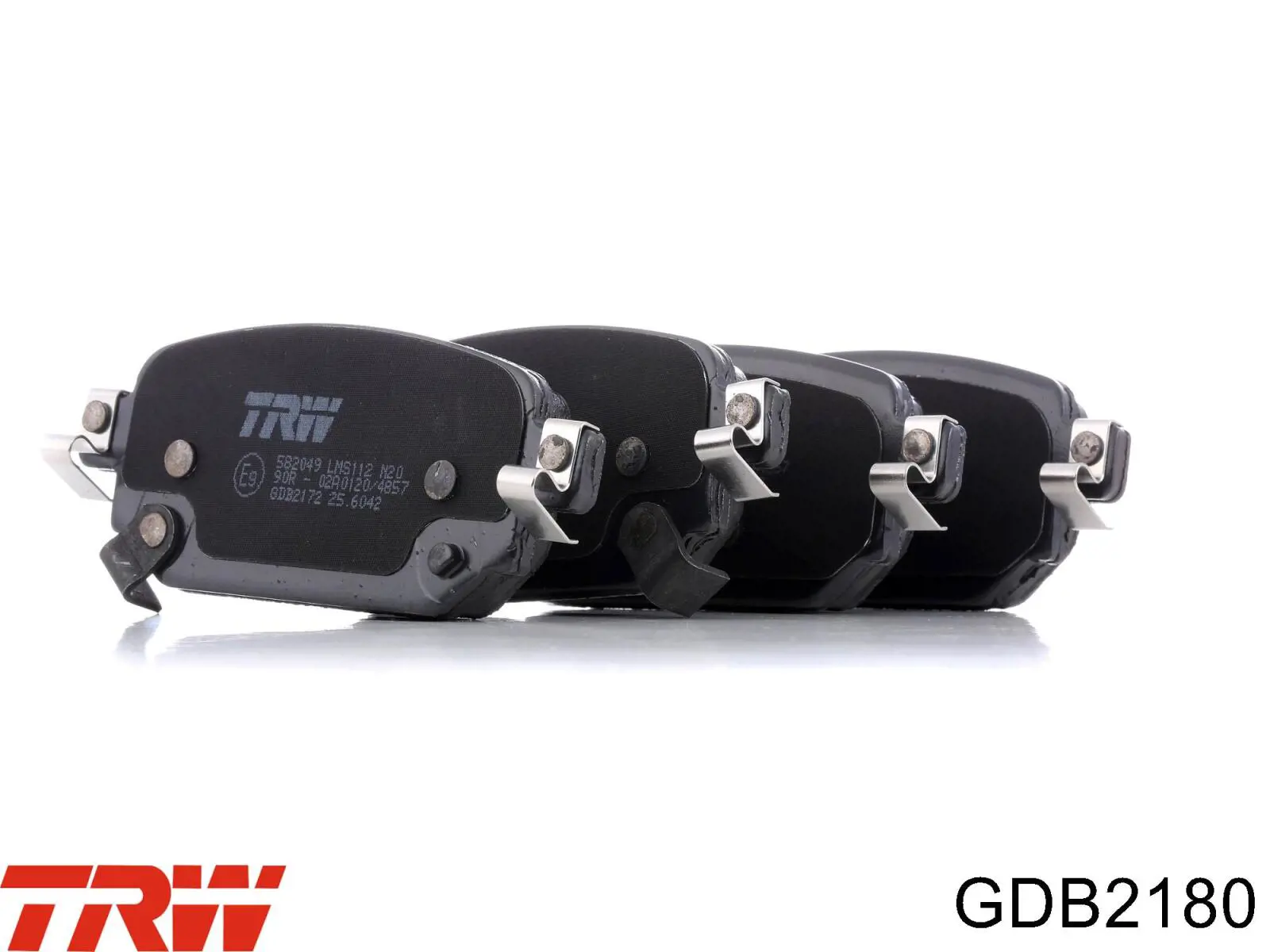 Pastillas de freno traseras GDB2180 TRW