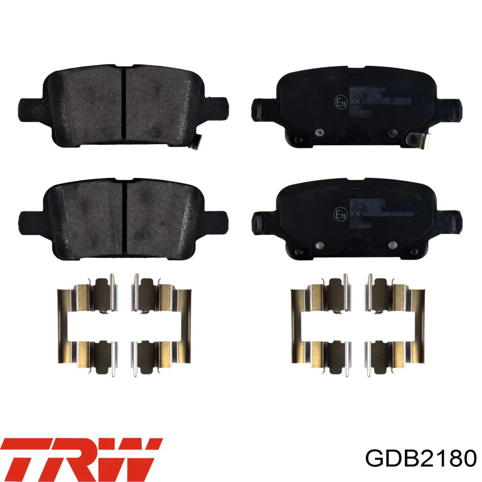 Pastillas traseras TRW GDB2180