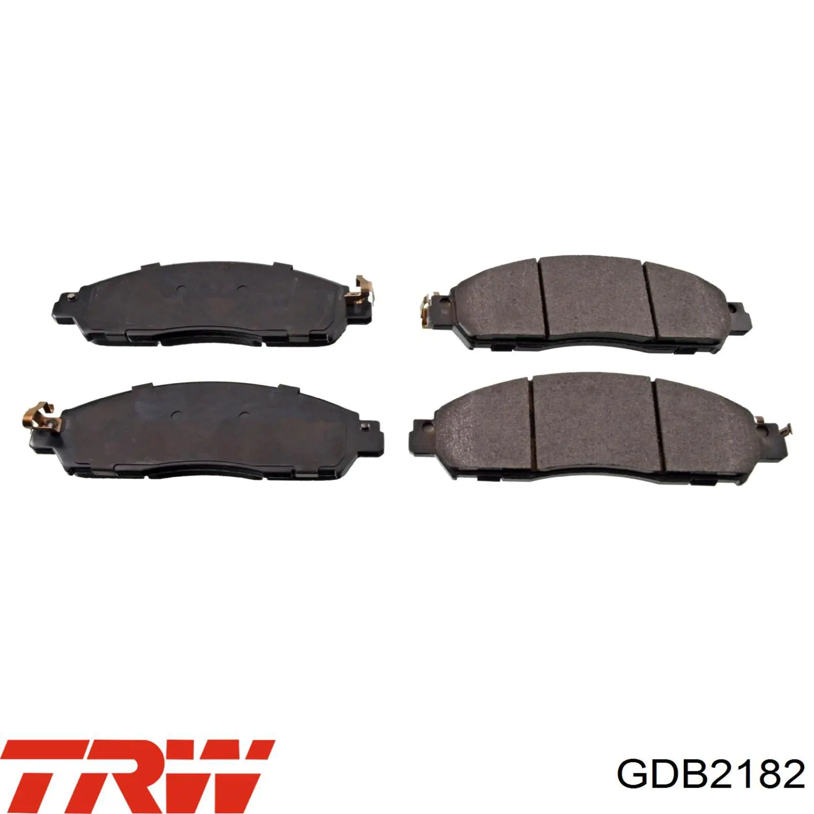 Pastillas de freno delanteras Nissan Navara D23, D23T