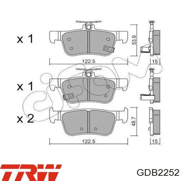 Pastillas traseras de freno Honda 43022TVAA51 precio, desde 39,37 EUR