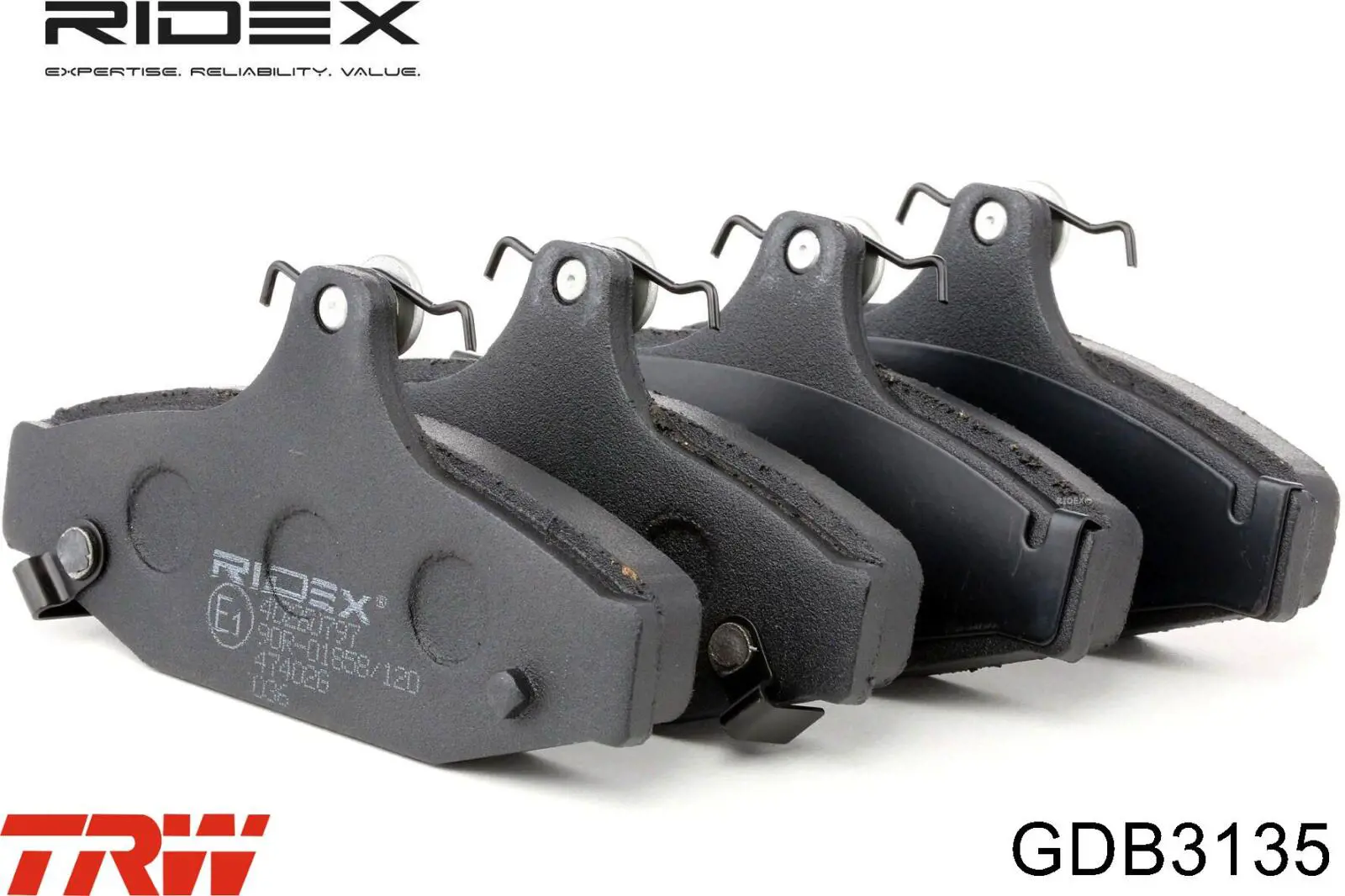 Comprar GDB3135 TRW Pastillas de freno traseras