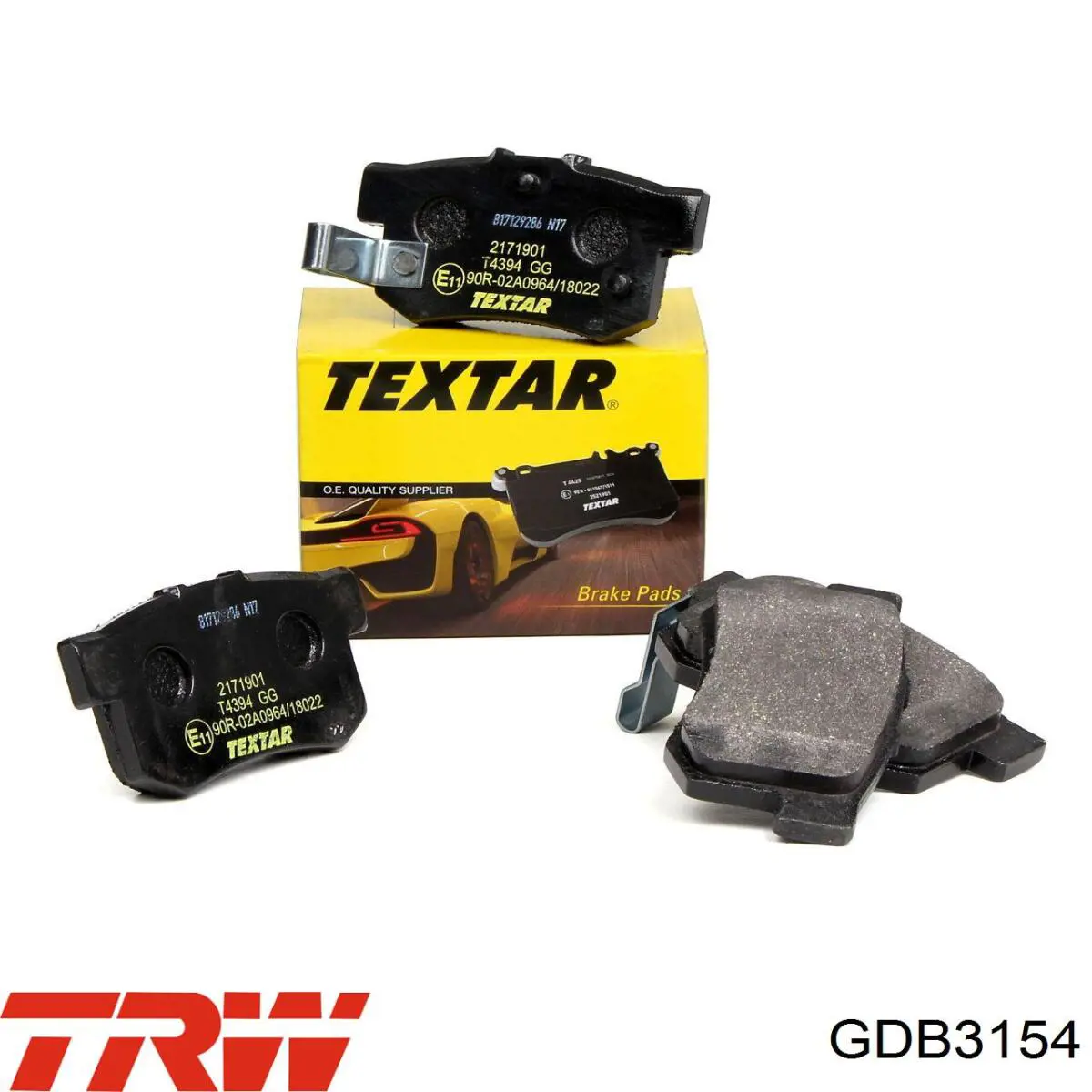 Comprar GDB3154 TRW Pastillas de freno traseras