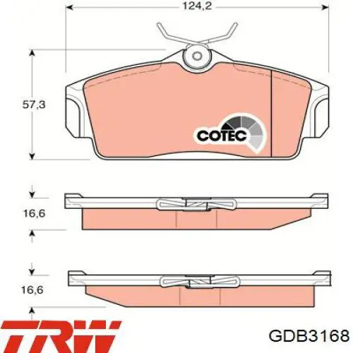 Pastillas de freno delanteras Nissan Primera P11