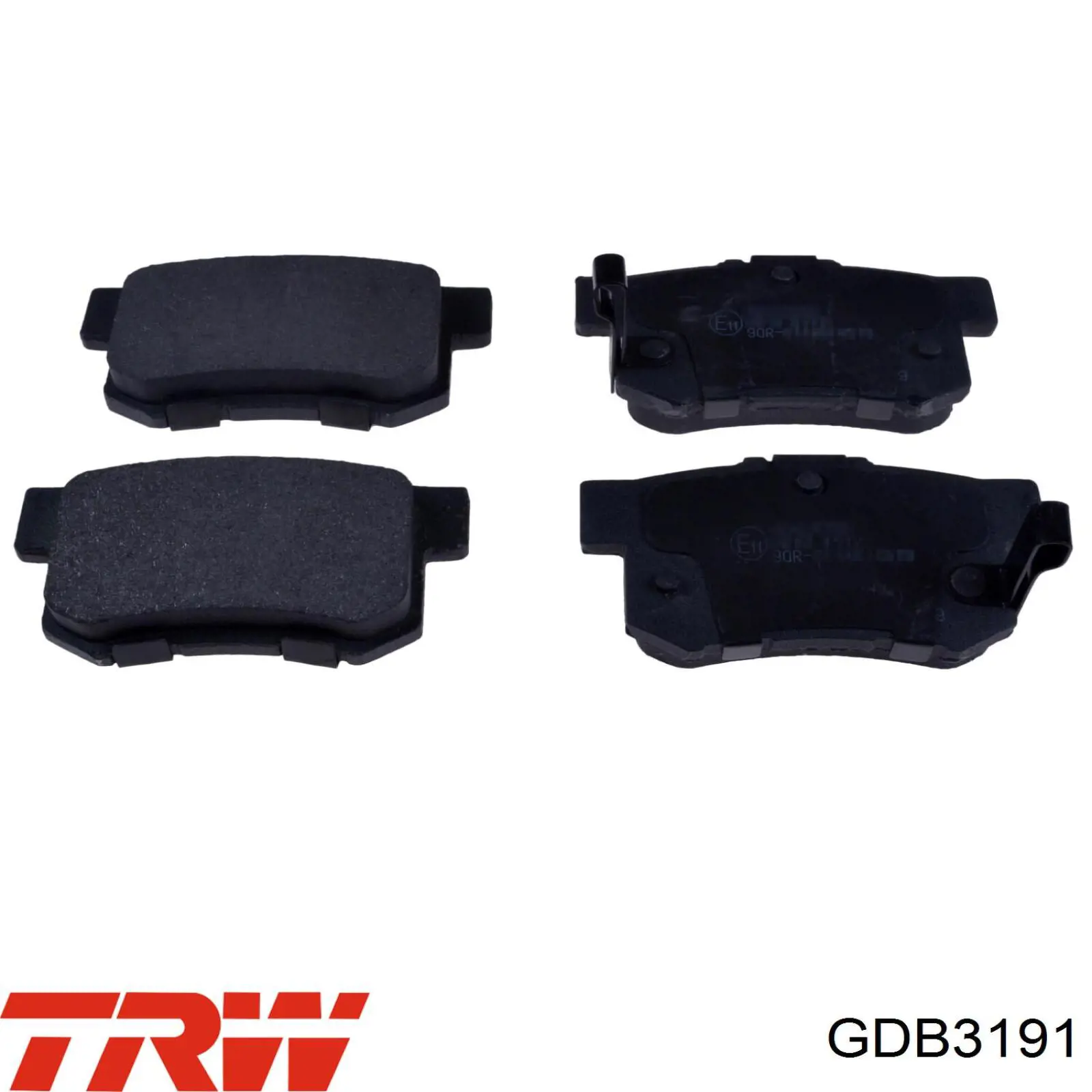 Comprar GDB3191 TRW Pastillas de freno traseras