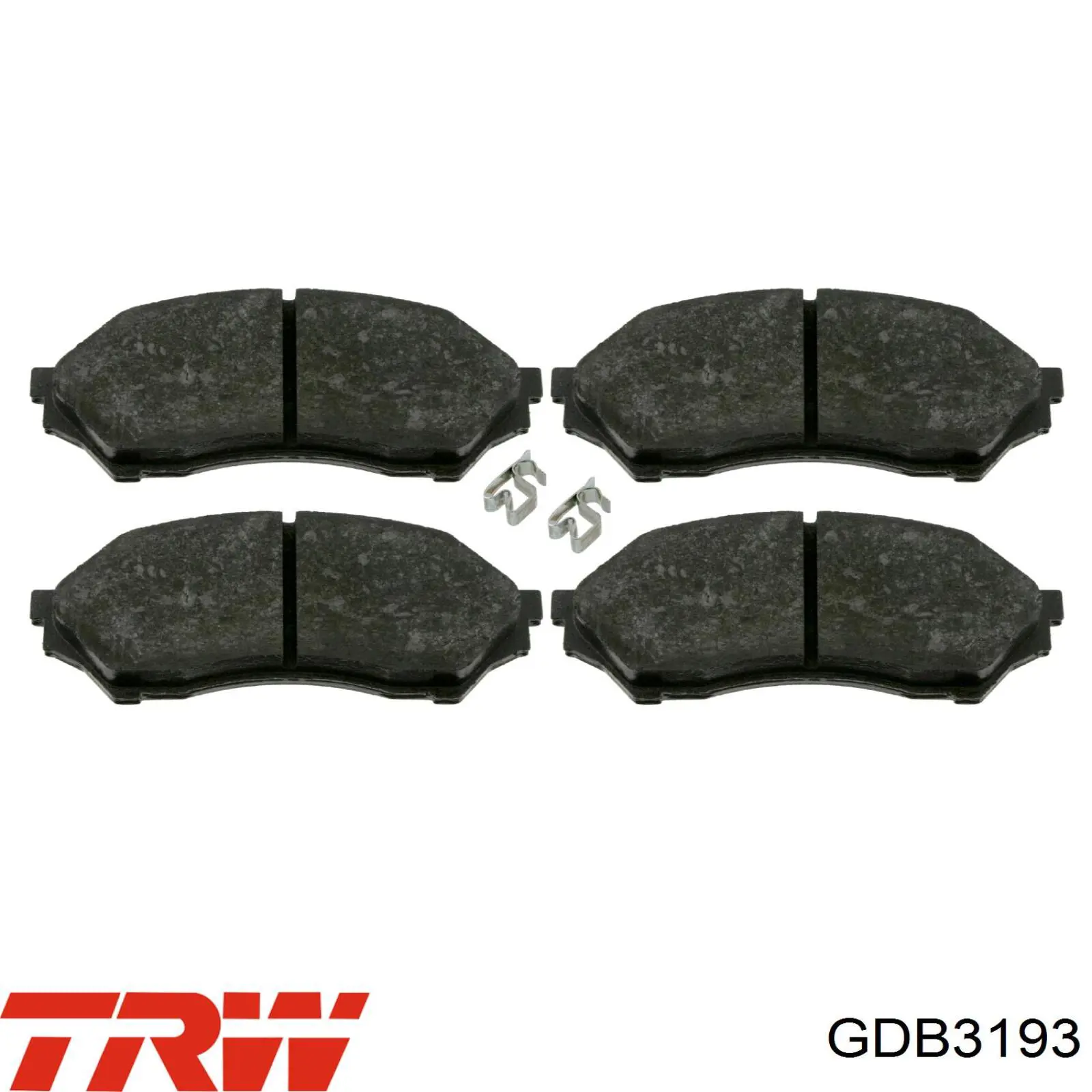 Pastillas freno delanteras TRW GDB3193 precio, desde 21,25 EUR