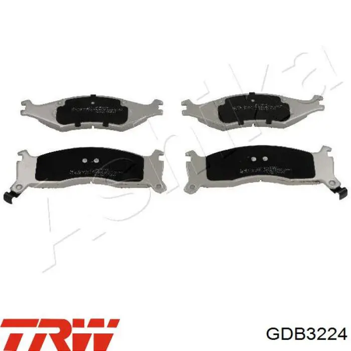 Pastillas de freno GDB3224 TRW