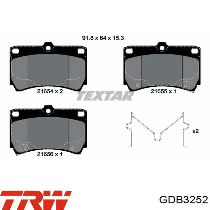 Pastillas de freno delanteras Mazda 323 BA